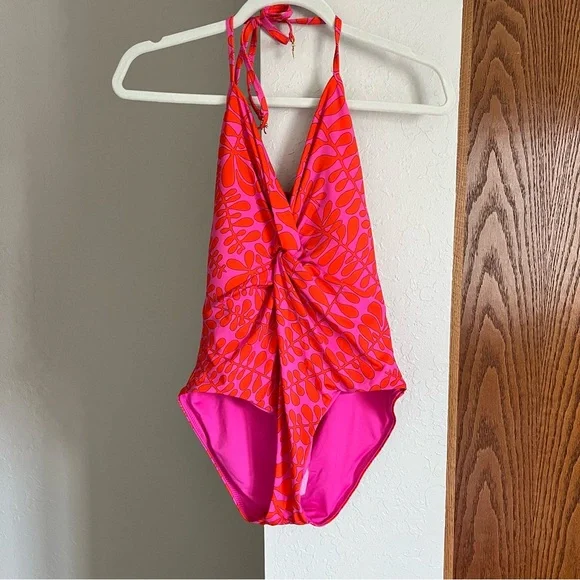 NWT Trina Turk One Piece Trellus Swim Suit Pink Coral 8 - Picture 4 of 12